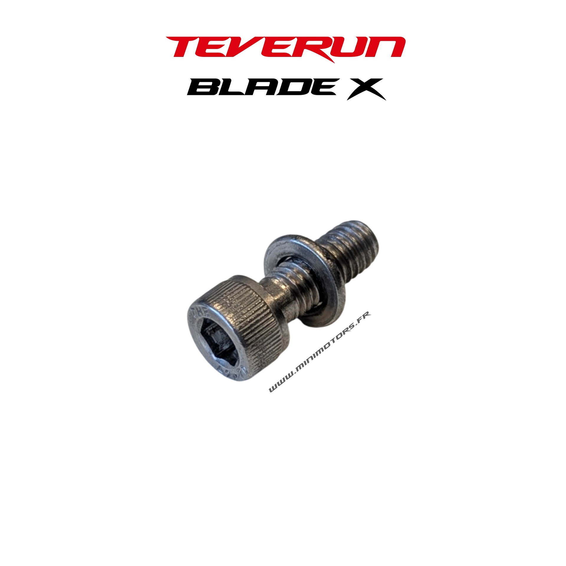 Vis supérieure bras de pliage pour trottinette Teverun