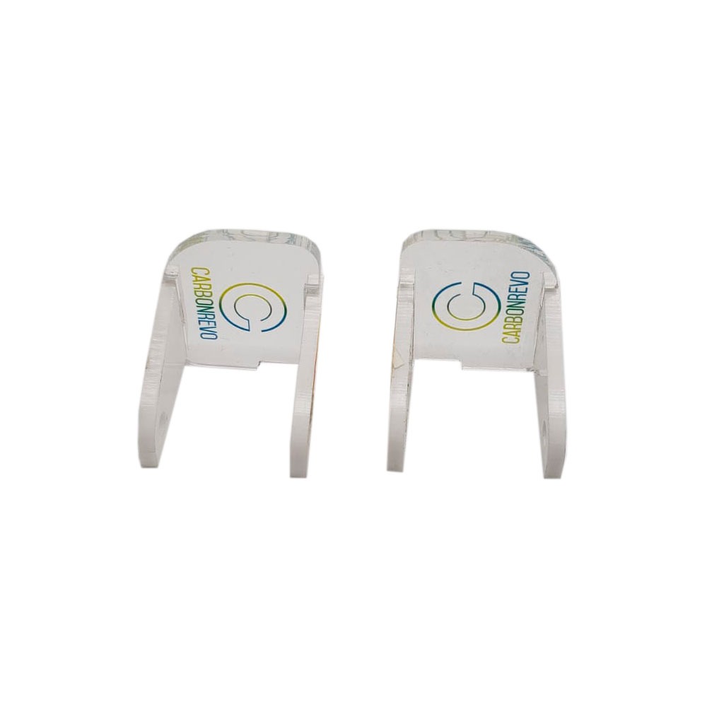 Carbon revo cache pour LED avant blanc - 1 paire - dualtron RAPTOR/1/2/ULTRA pour trottinette Carbon Revo