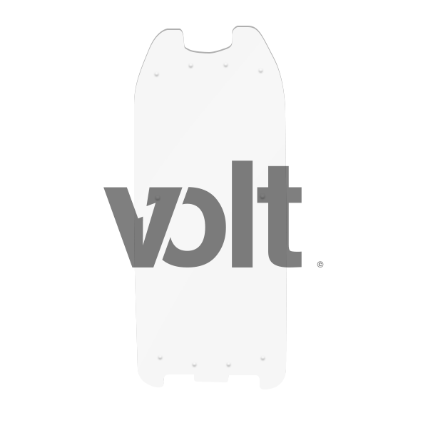 Carbon revo doublure de deck 3MM blanc - dualtron 2 pour trottinette Carbon Revo