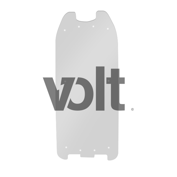 Carbon revo doublure de deck 3MM transparent - dualtron 2 pour trottinette Carbon Revo