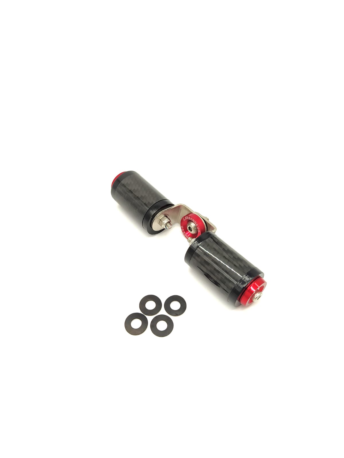 Carbon revo support de phare arriere (paire) - ninebot pour trottinette Carbon Revo
