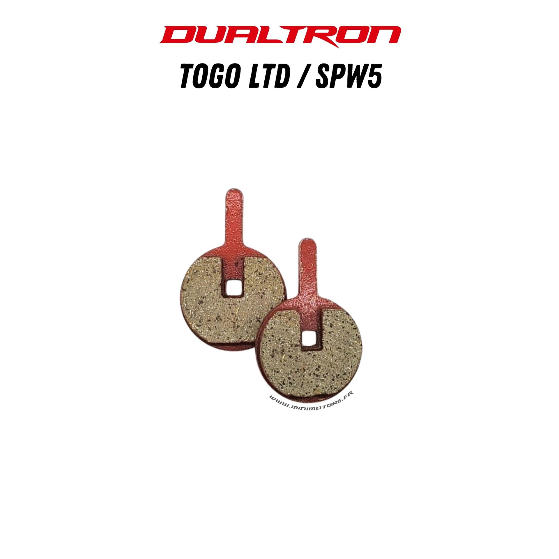 Plaquette de frein repute(paire) pour trottinette Dualtron