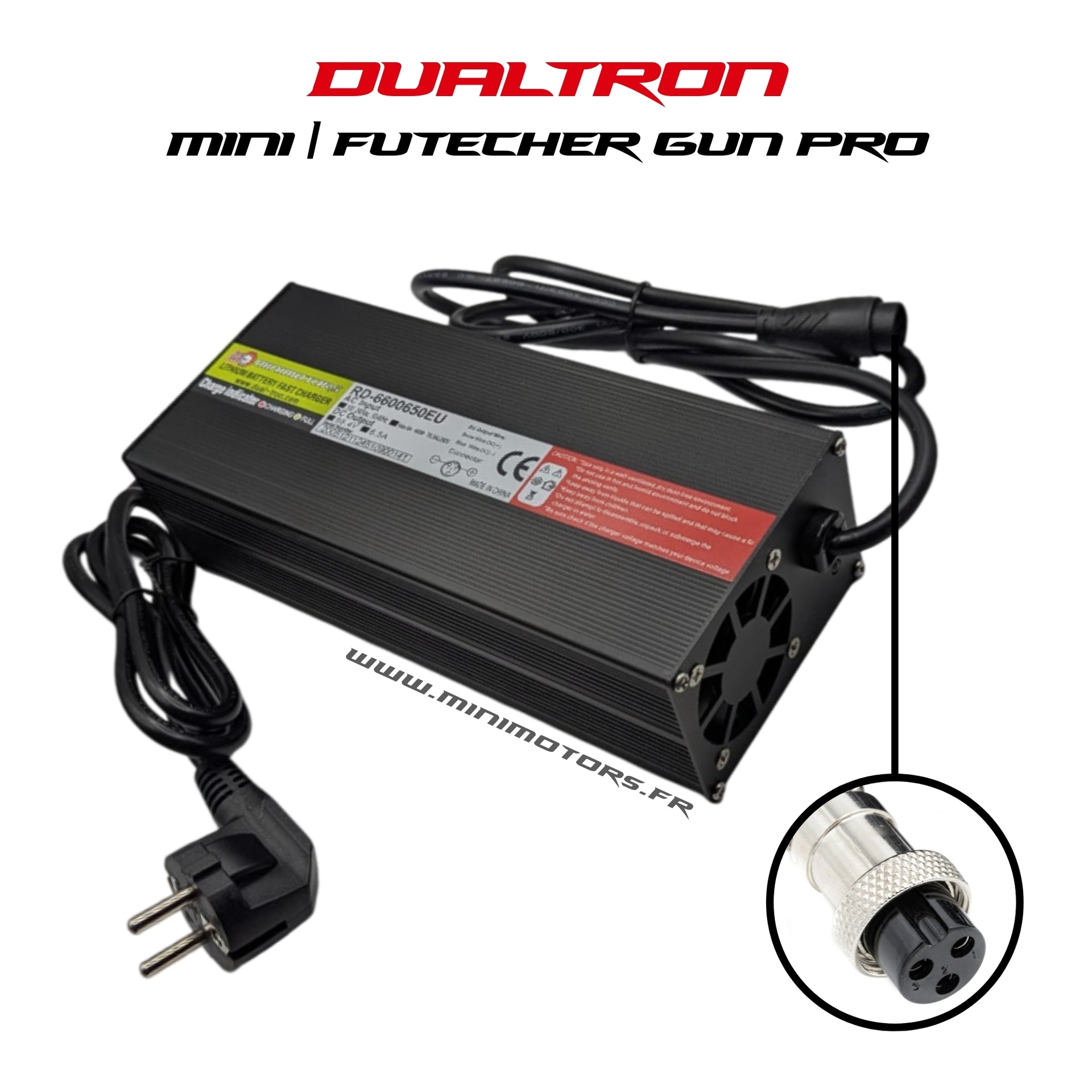 Chargeur rapide 58.1V pour trottinette Dualtron
