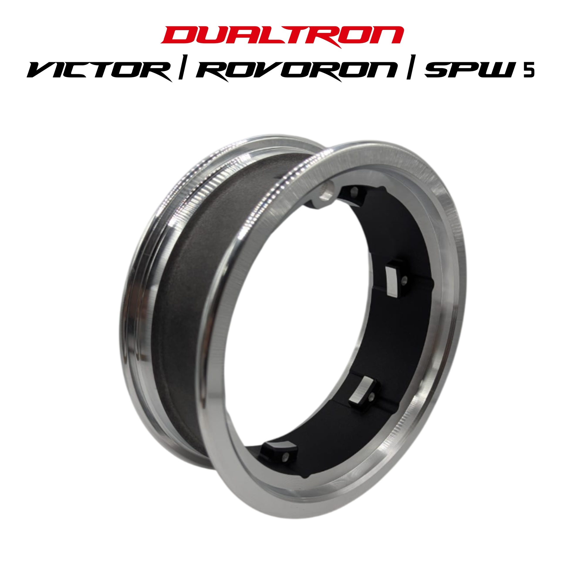 Jante av/ar pour pneu tubeless pour trottinette Dualtron