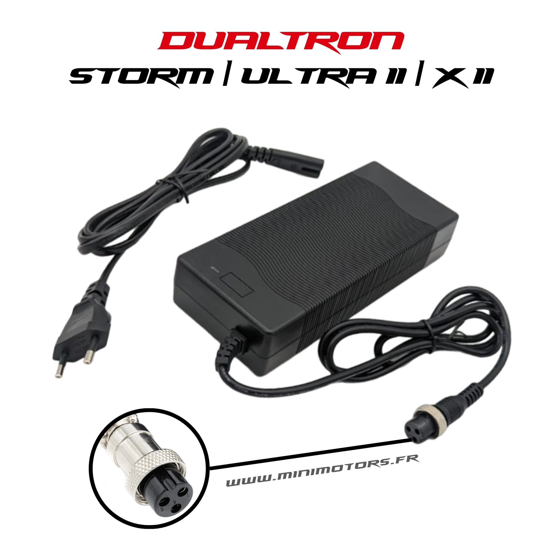 Chargeur 84V1.4AH V1 pour trottinette Dualtron