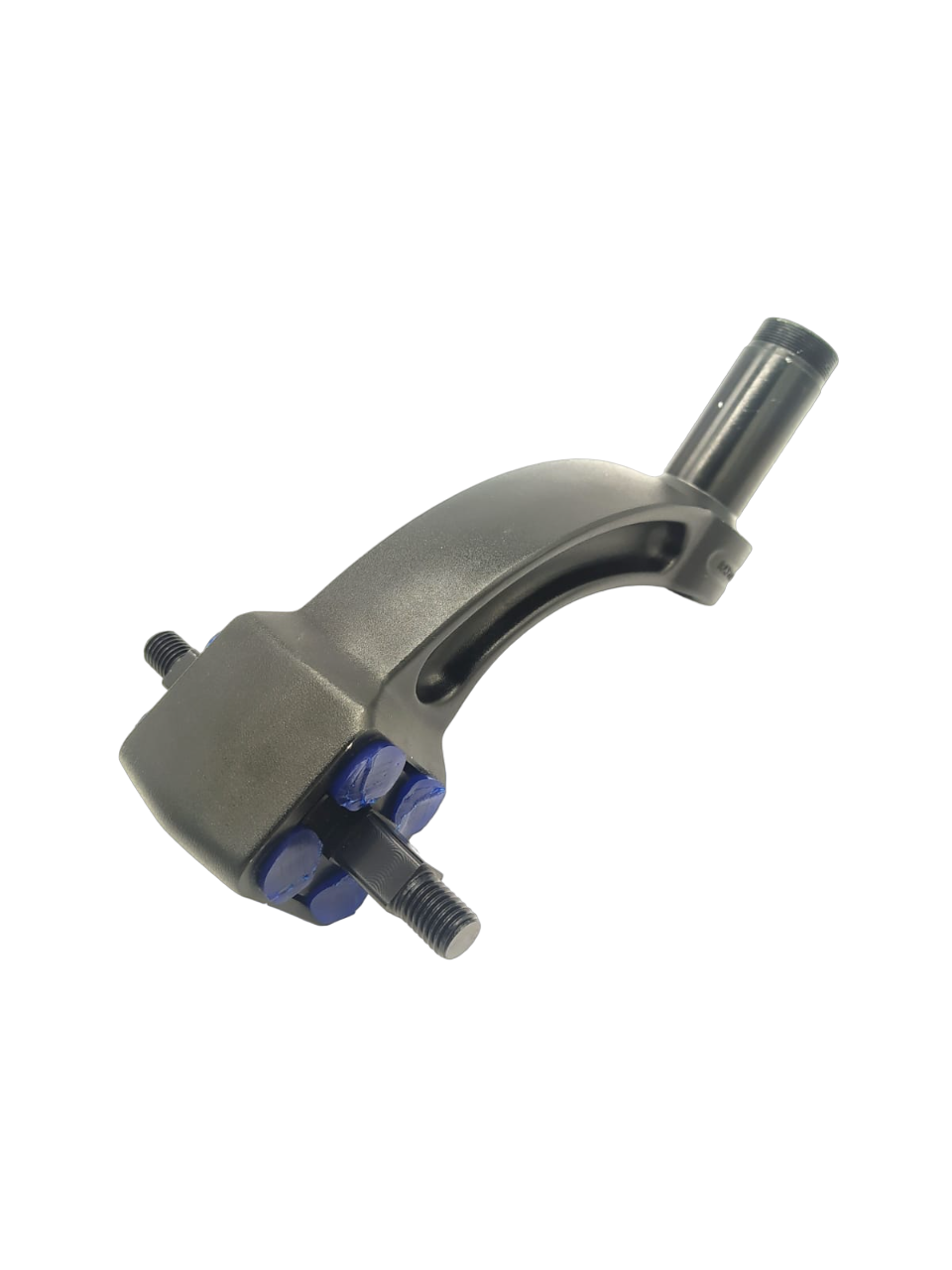 Fourche avant avec suspension bleu pour trottinette Dualtron