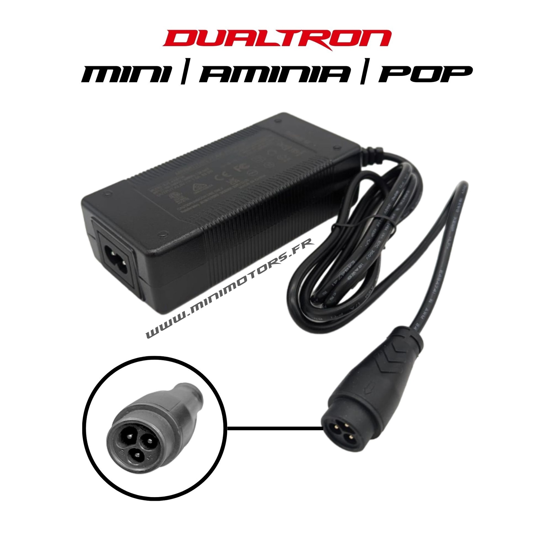 Chargeur 58.1V 2A V2 pour trottinette Dualtron