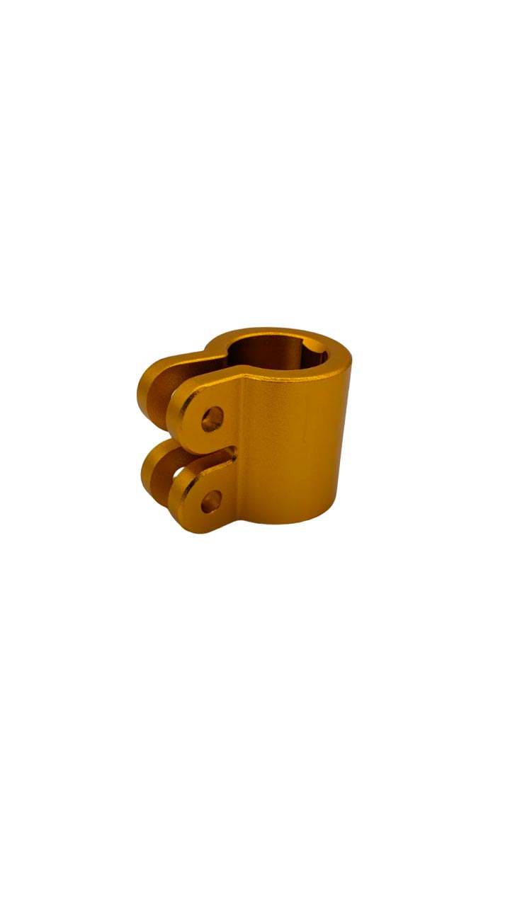 Bague de serrage sans levier (doree) pour trottinette Dualtron