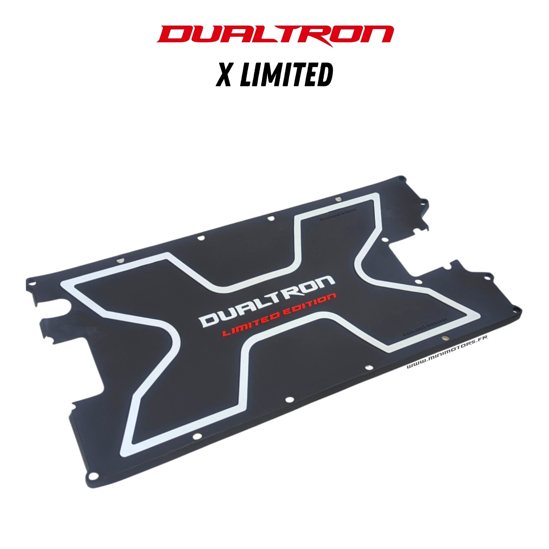 Deck en caoutchouc pour trottinette Dualtron