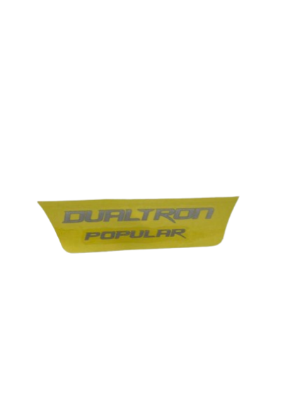 Sticker cache fourche avant pour trottinette Dualtron