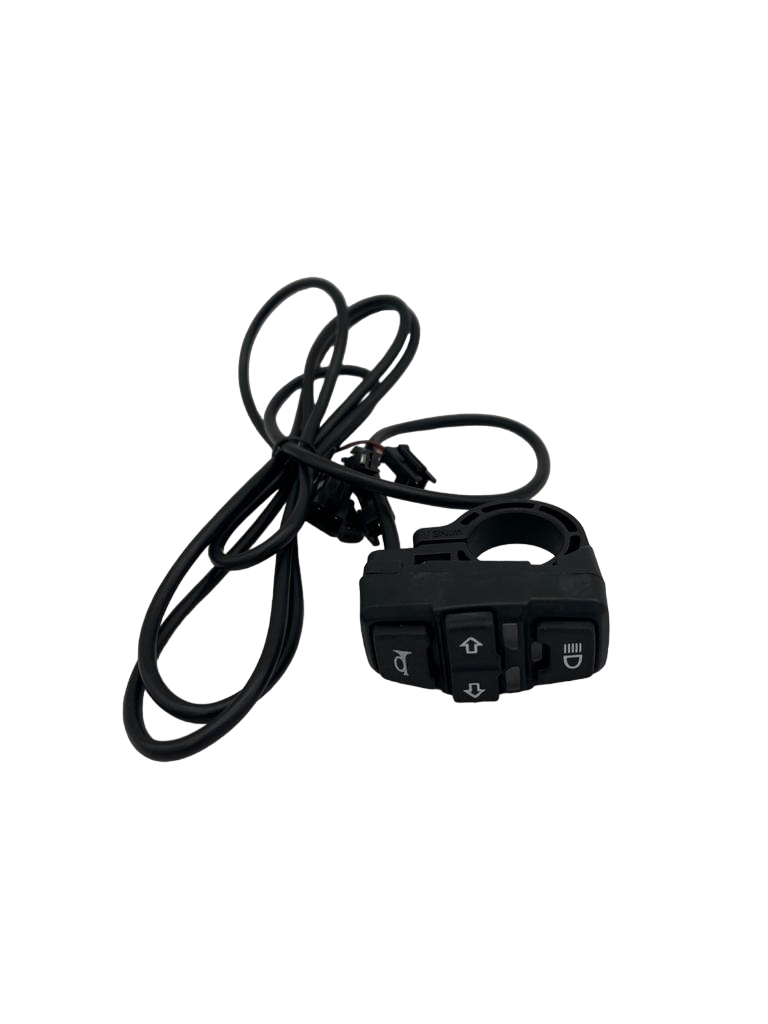 Commodo clignotant, feux et klaxon pour trottinette Dualtron
