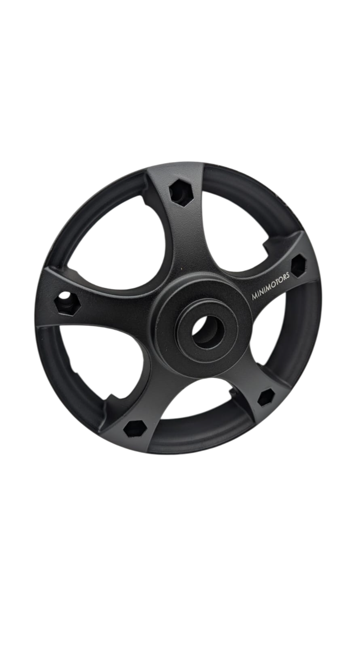 Jante avant gauche sans trous pour trottinette Dualtron