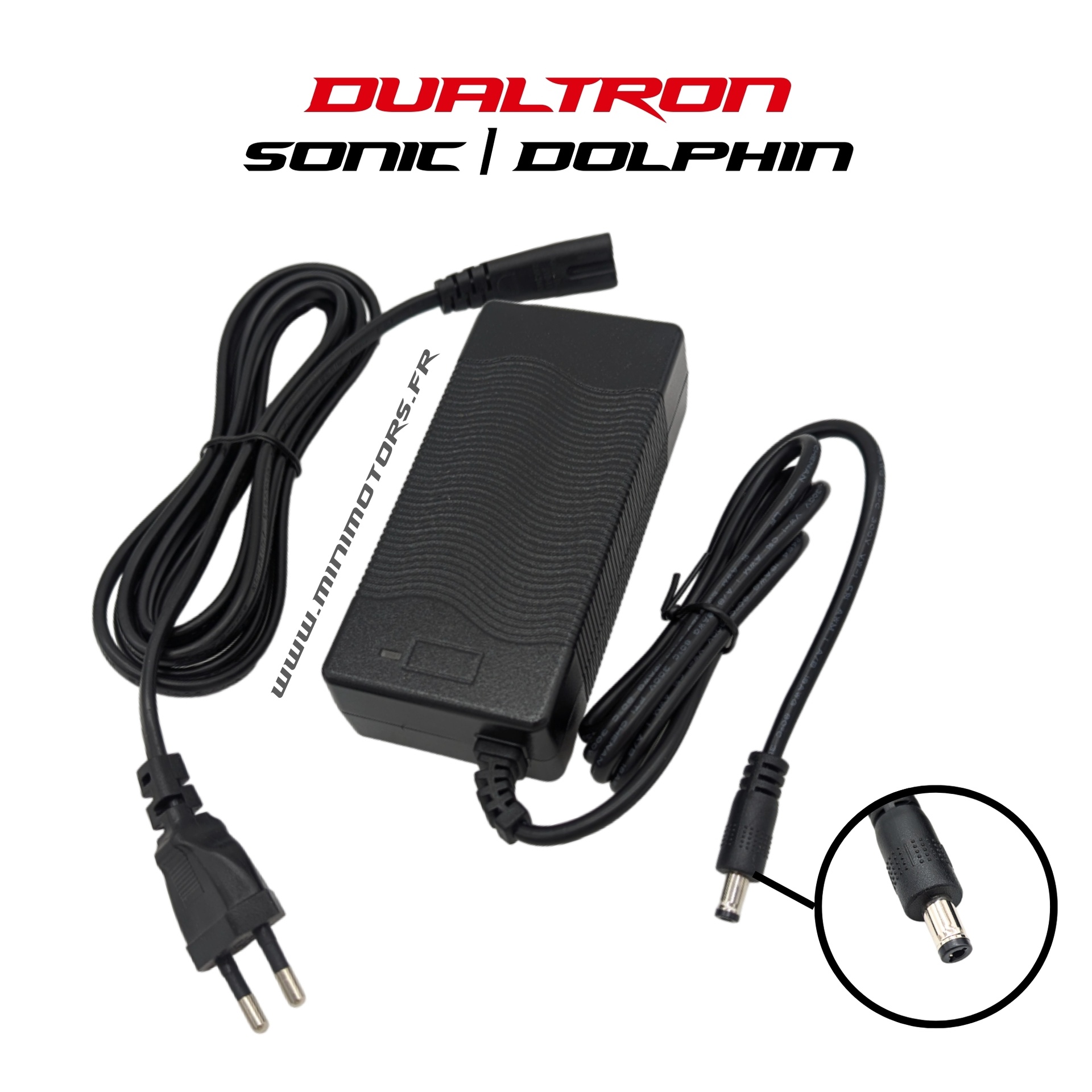 Chargeur 42V 1.5A pour trottinette Dualtron