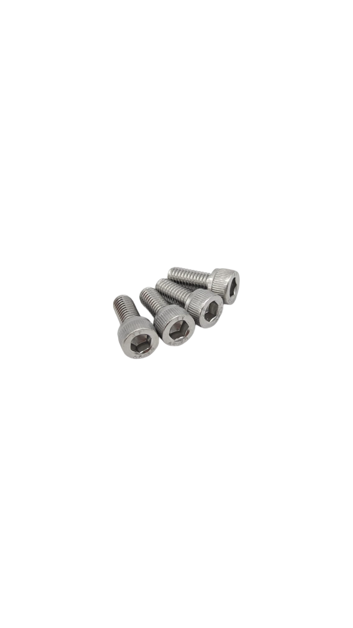 Vis support guidon (X4) M6*14/SUS304 pour trottinette Dualtron