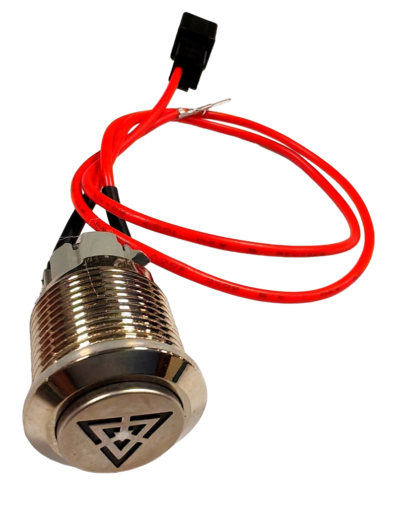 Bouton LED deck avec cable pour trottinette Dualtron