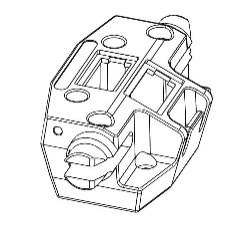 Support poignée guidon pour trottinette Dualtron