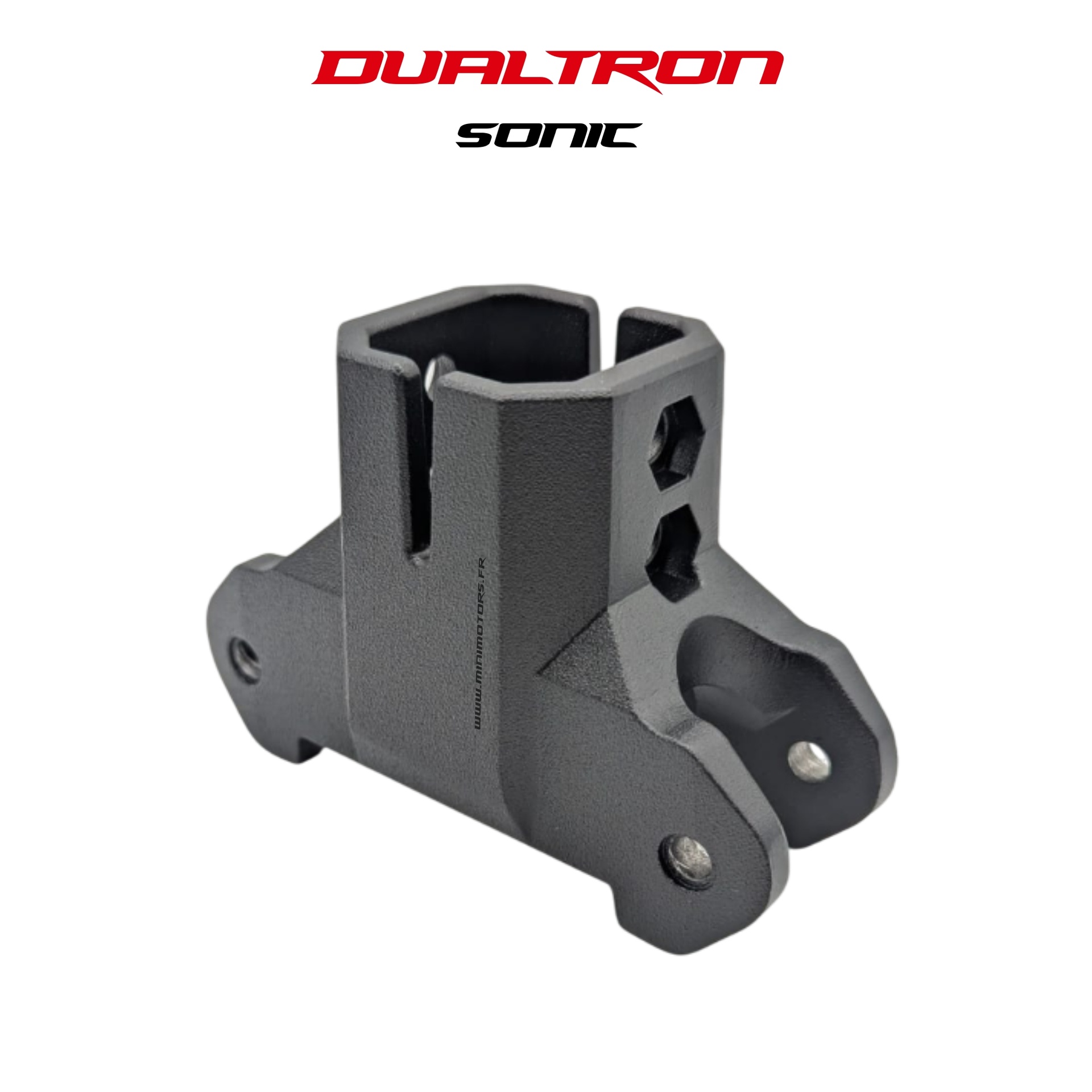 Base pliage guidon pour trottinette Dualtron