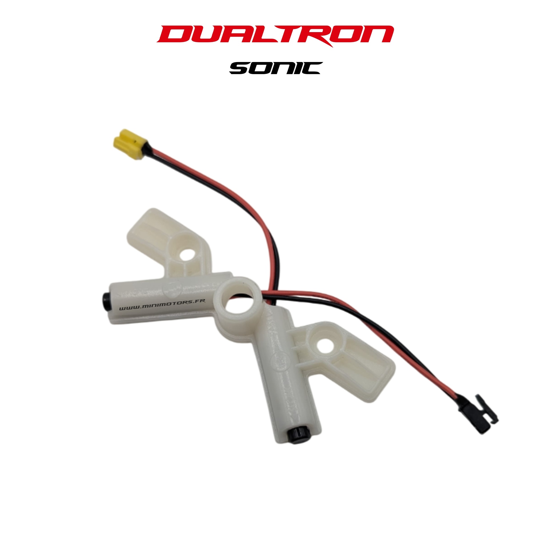 Capteur magnétique clignotant+support pour trottinette Dualtron