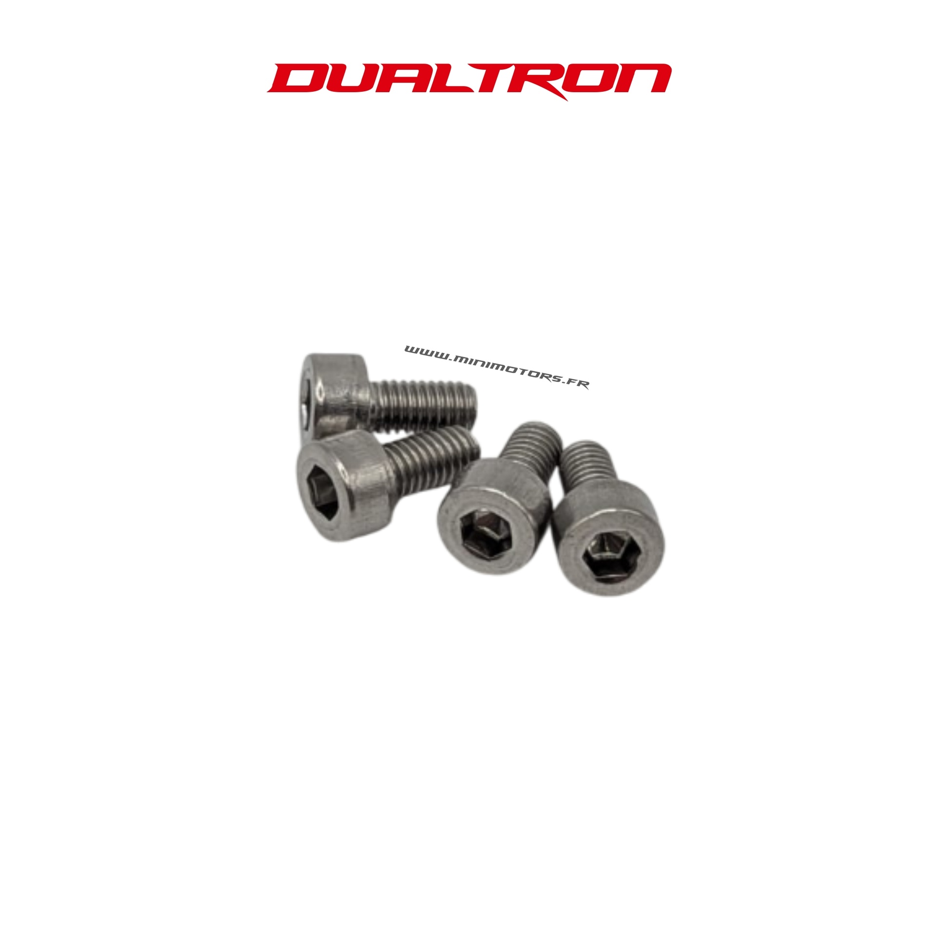 Vis fixation controleur (x4) pour trottinette Dualtron