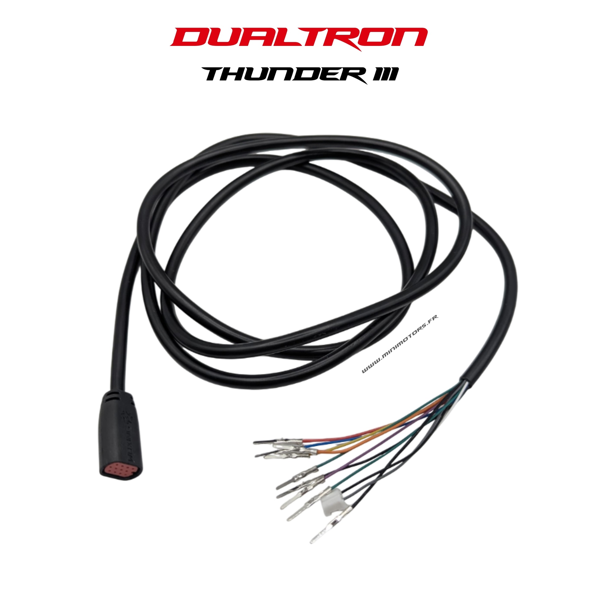 Cable pour display EY4 2023 connecteur rouge pour trottinette Dualtron