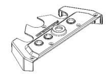 Cache clé du deck pour trottinette Dualtron
