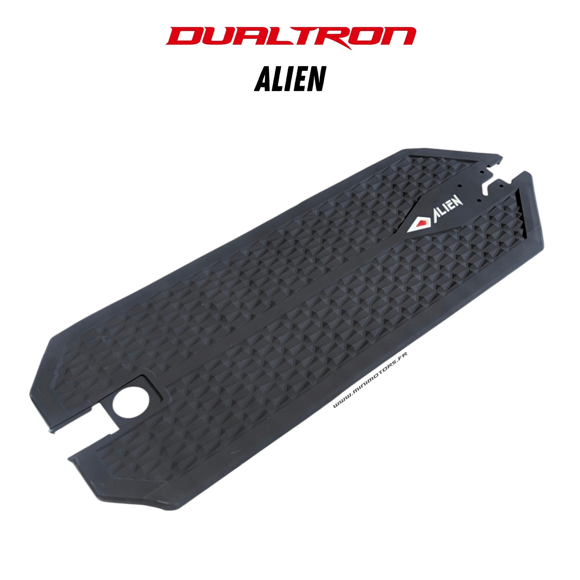 Deck en caoutchouc pour trottinette Dualtron