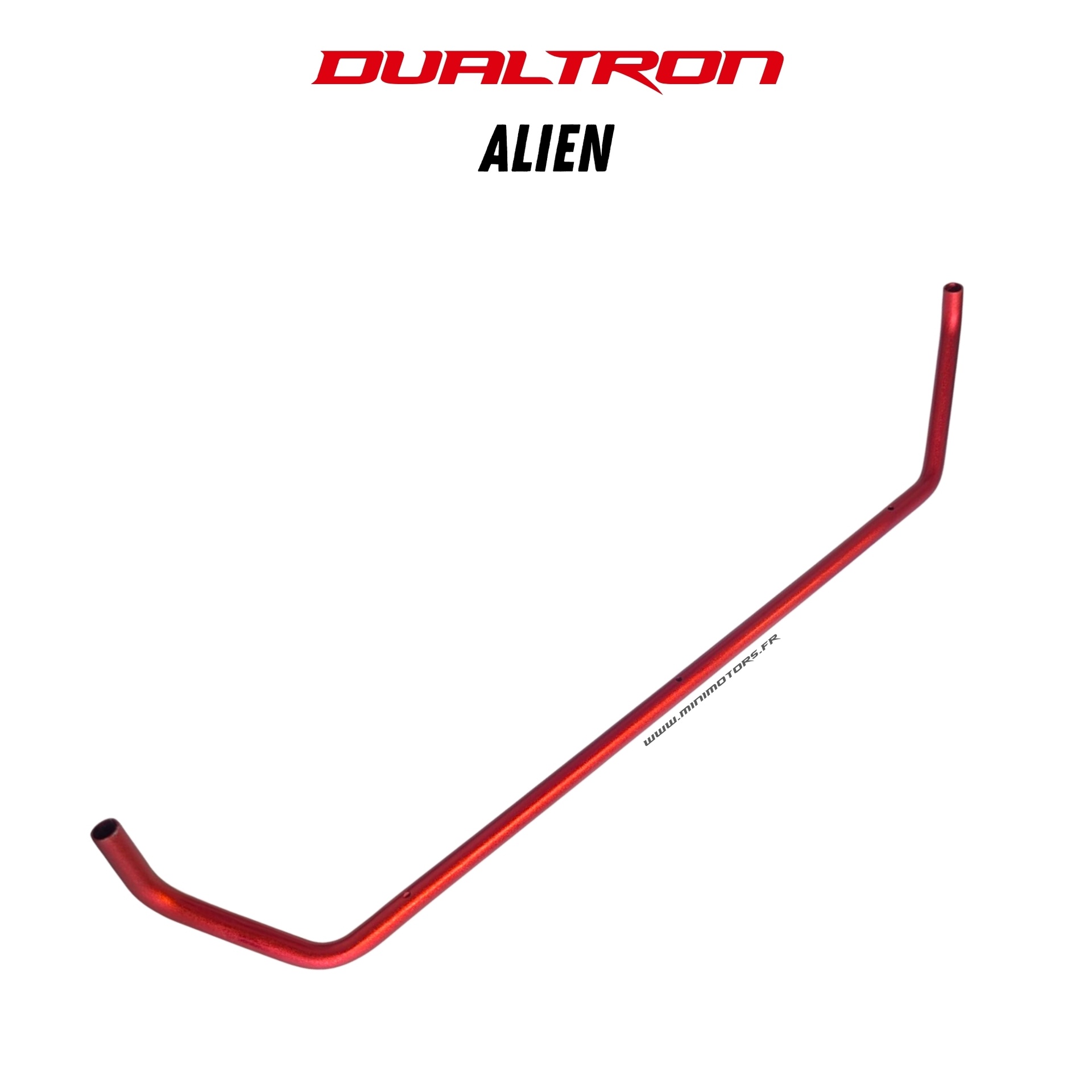 Tube chassis droit pour trottinette Dualtron