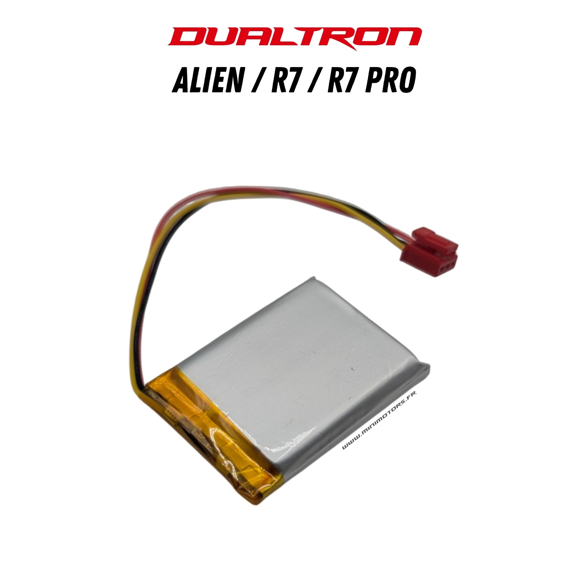 Batterie pour detecteur de fumee pour trottinette Dualtron