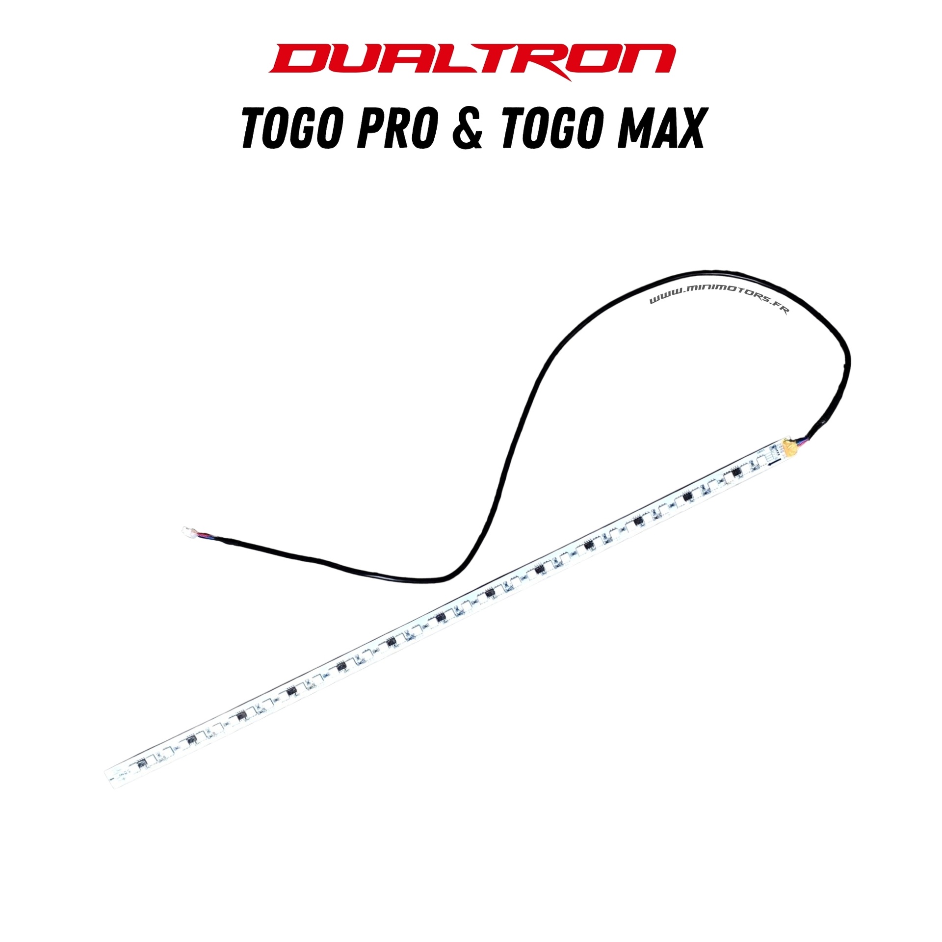 LED colonne de direction pour trottinette Dualtron