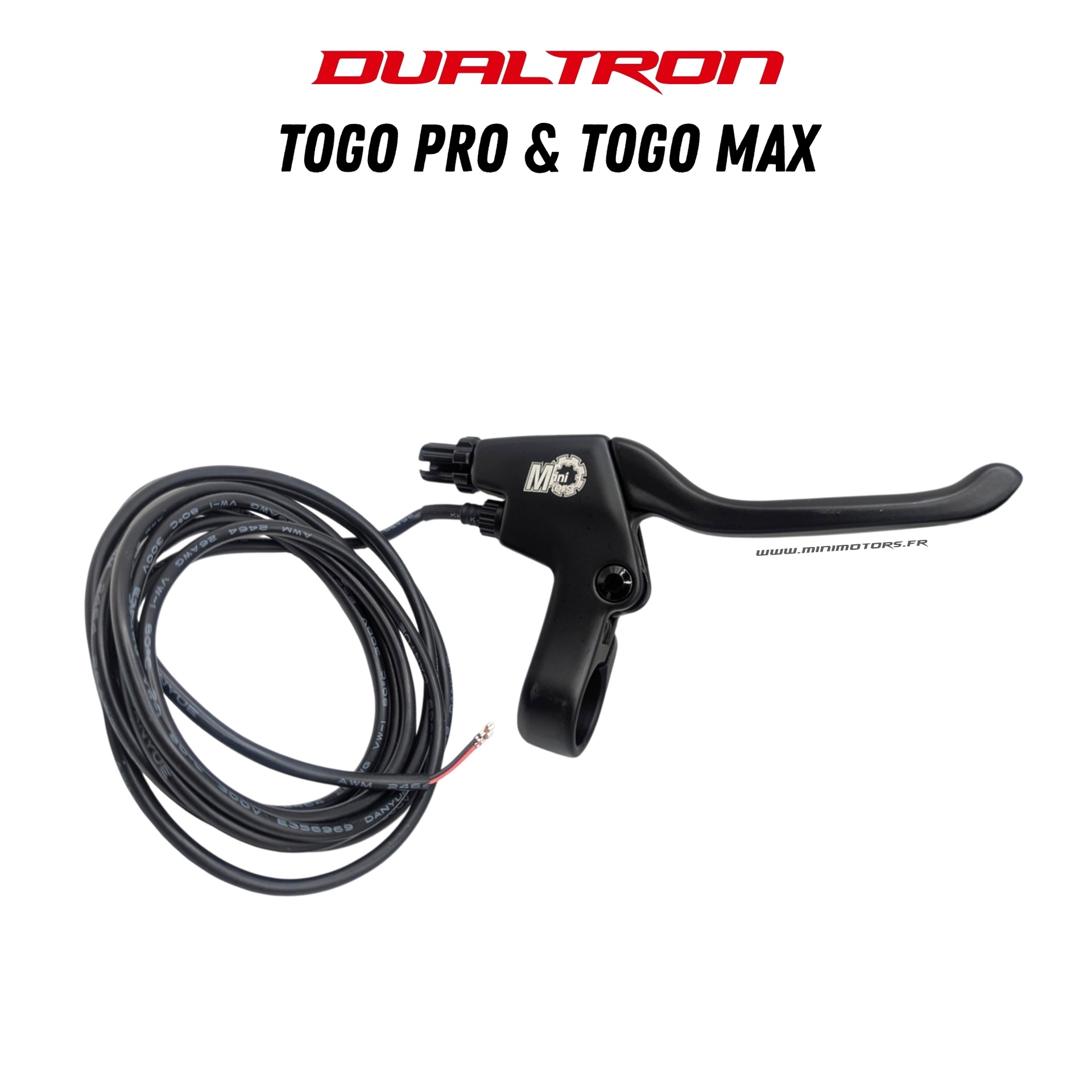 Levier droit pour trottinette Dualtron