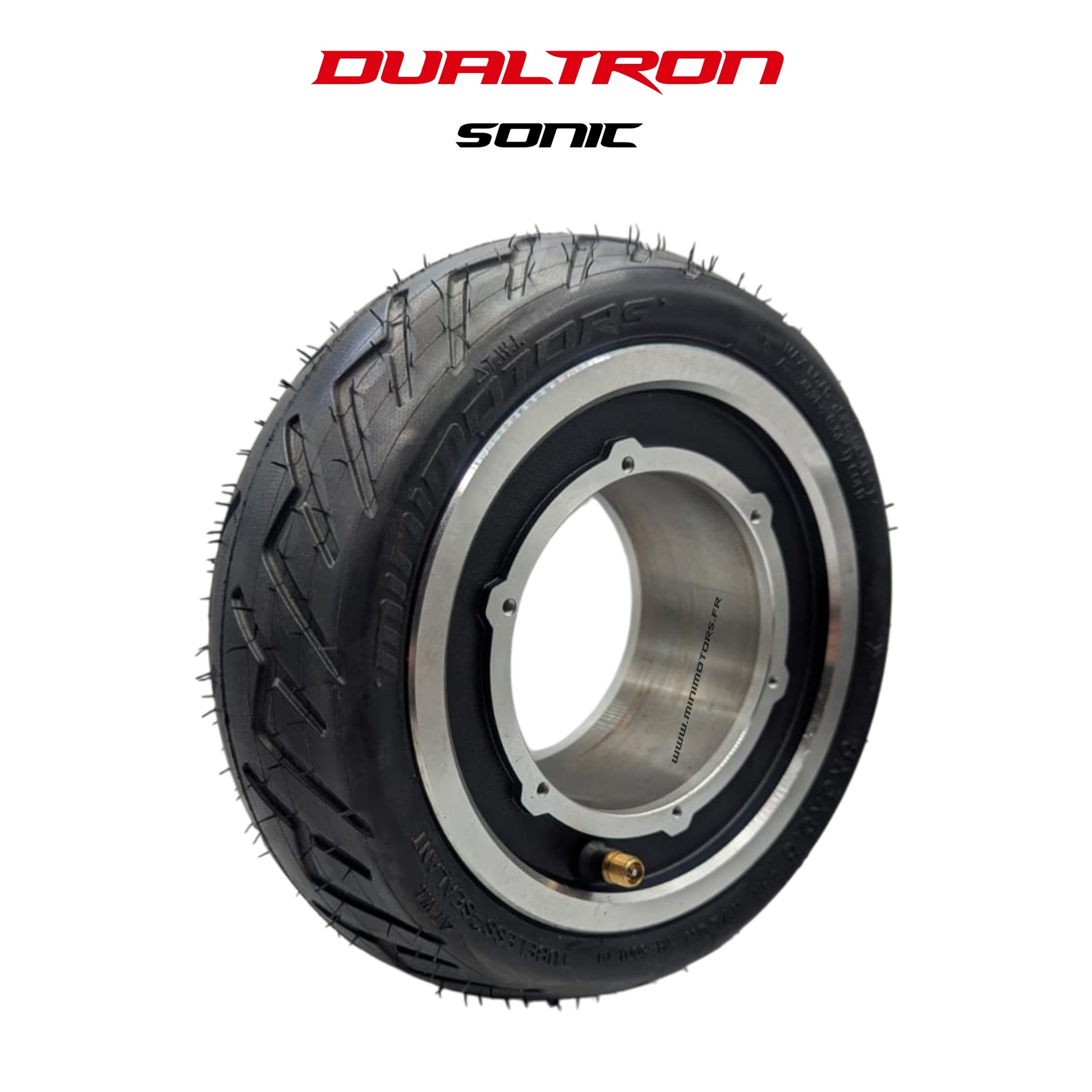 Pneu + jante avant pour trottinette Dualtron
