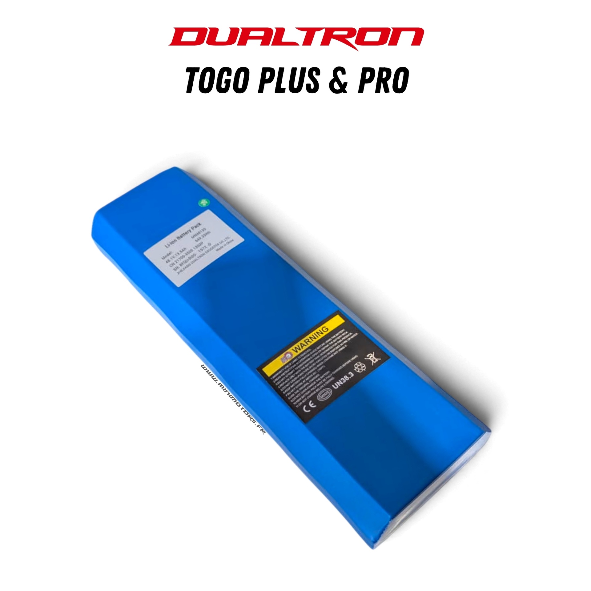 Batterie 48V13,5 ah pour trottinette Dualtron