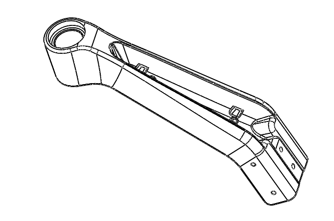 Base bras systeme de pliage pour trottinette Dualtron