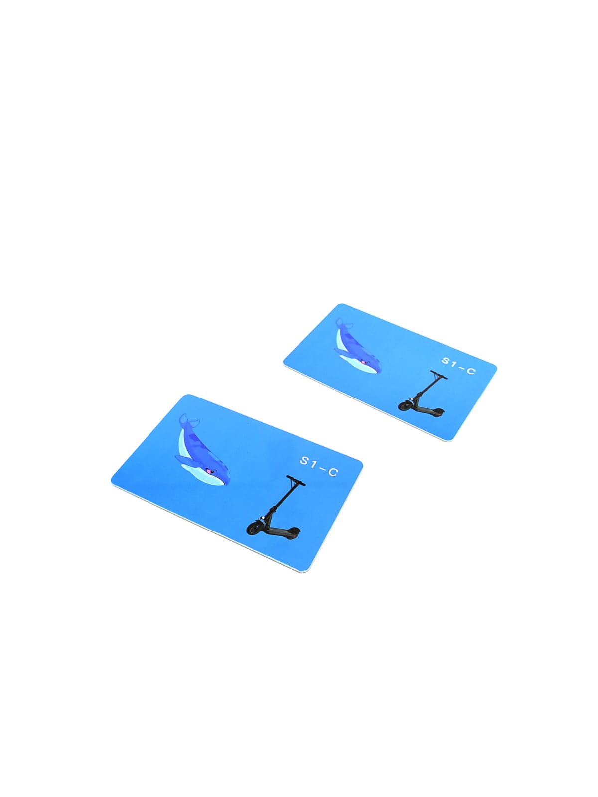 Carte nfc (paire) pour trottinette Kuickwheel