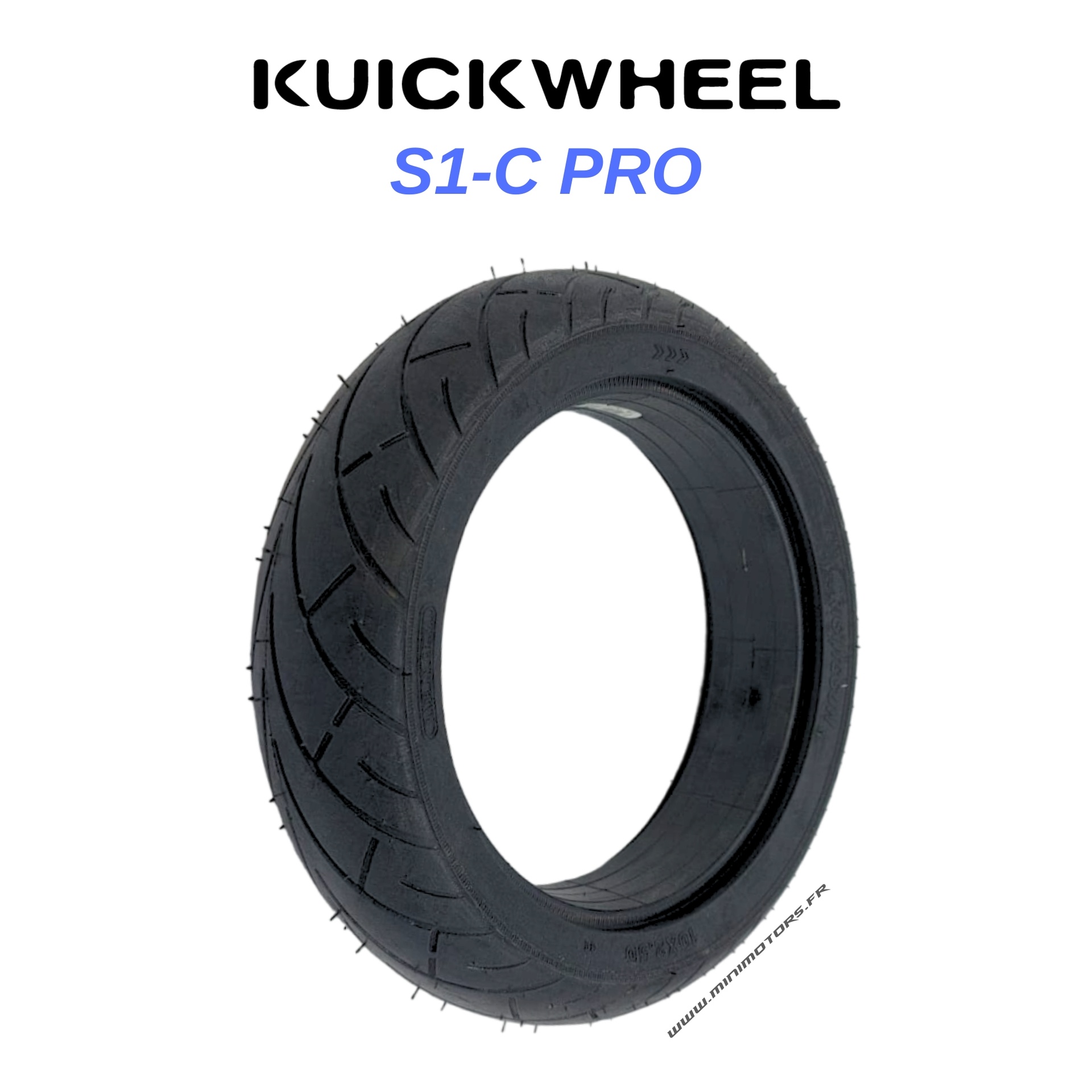 Pneu plein arriere pour trottinette Kuickwheel