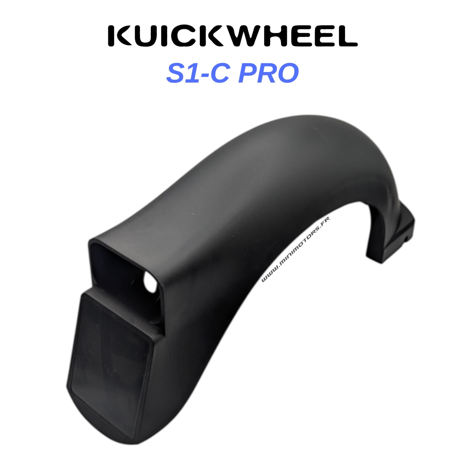 Garde boue avec plaque dgt pour trottinette Kuickwheel