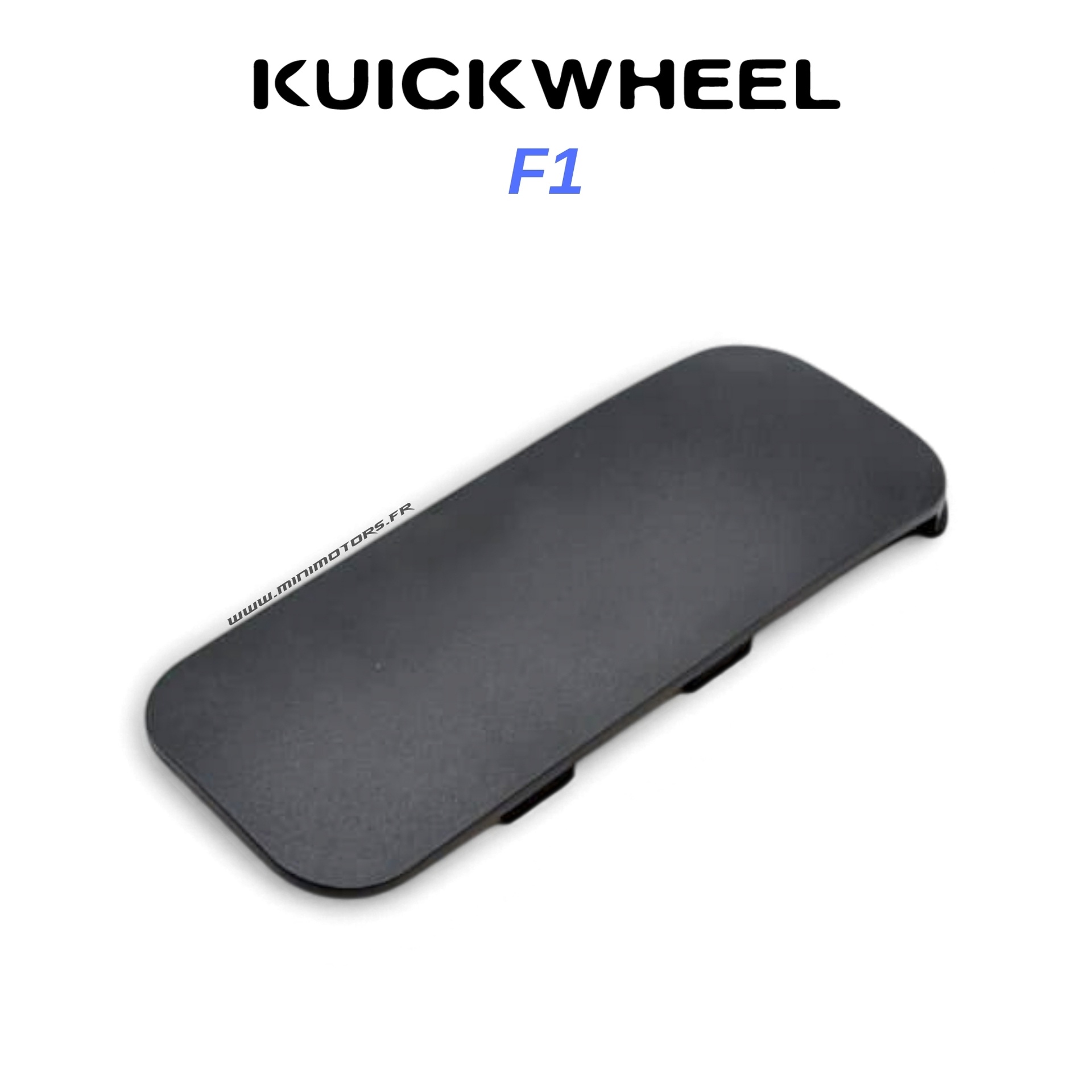 Cache rectangulaire de la fourche roue av pour trottinette Kuickwheel
