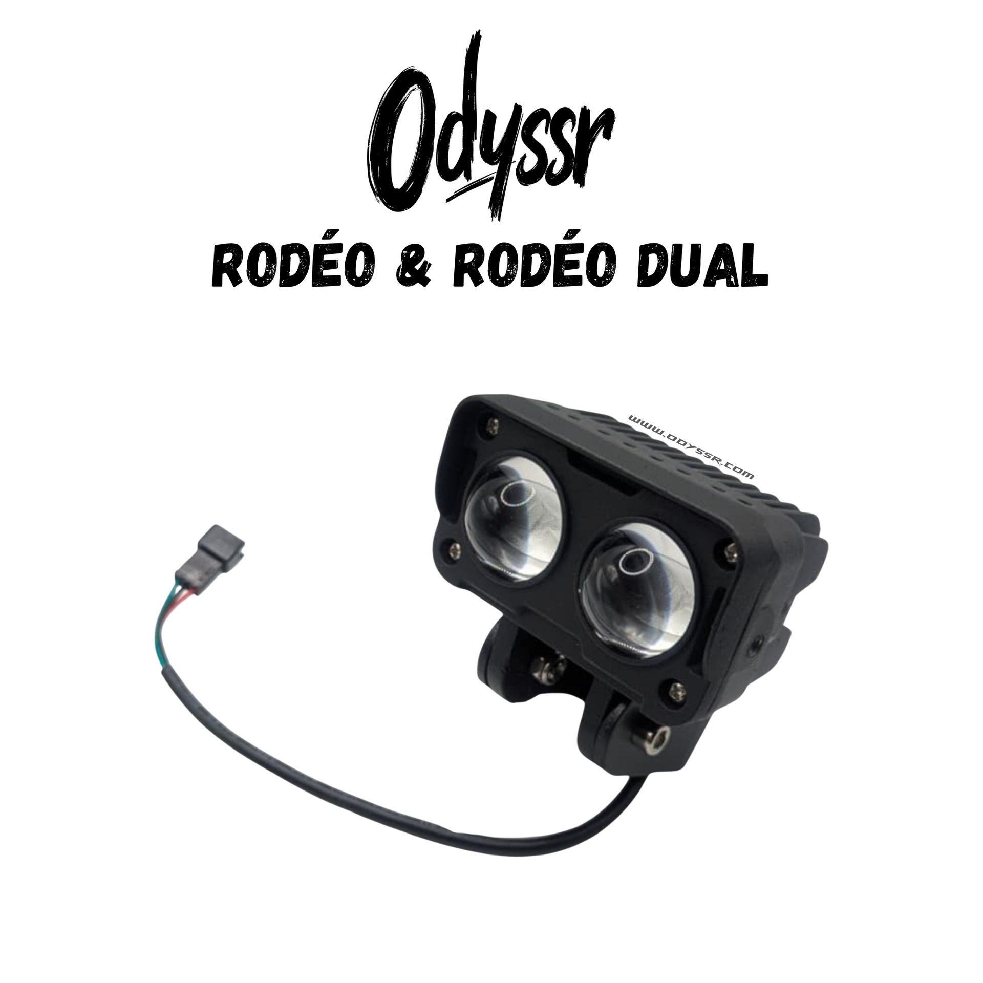 Phare avant V2 pour trottinette Odyssr