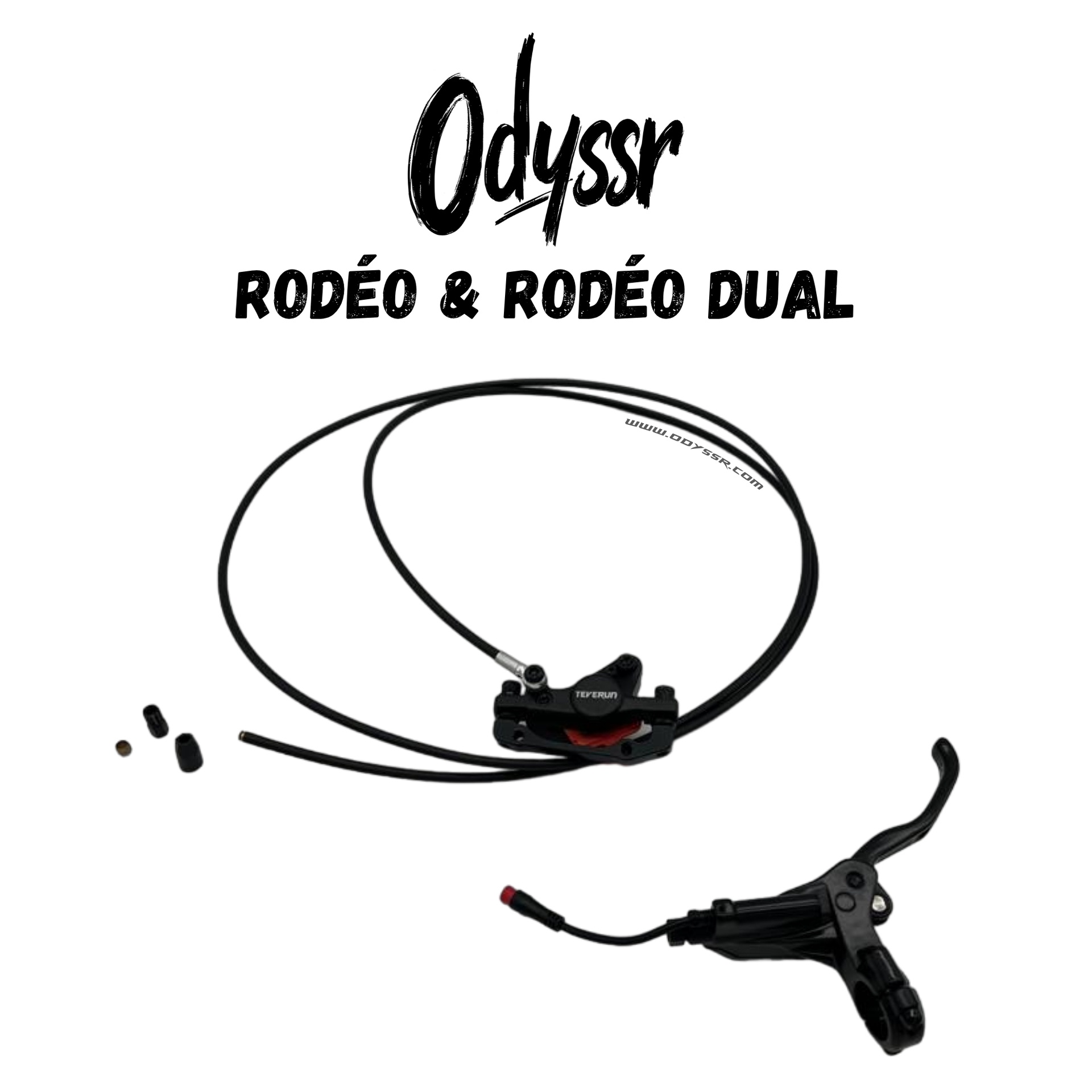Kit complet de frein hydraulique ar pour trottinette Odyssr