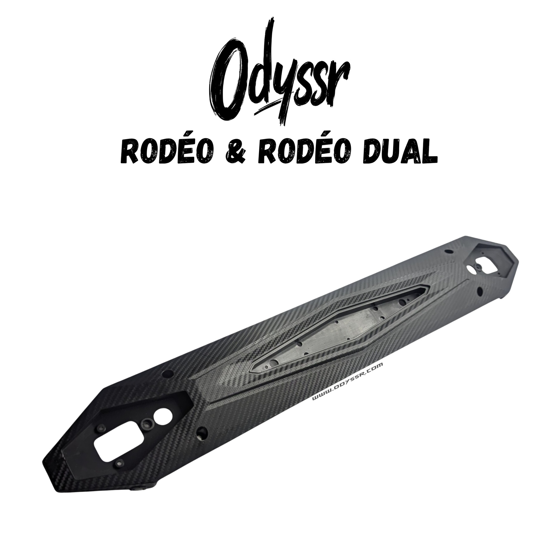 Base cache LED latérale pour trottinette Odyssr