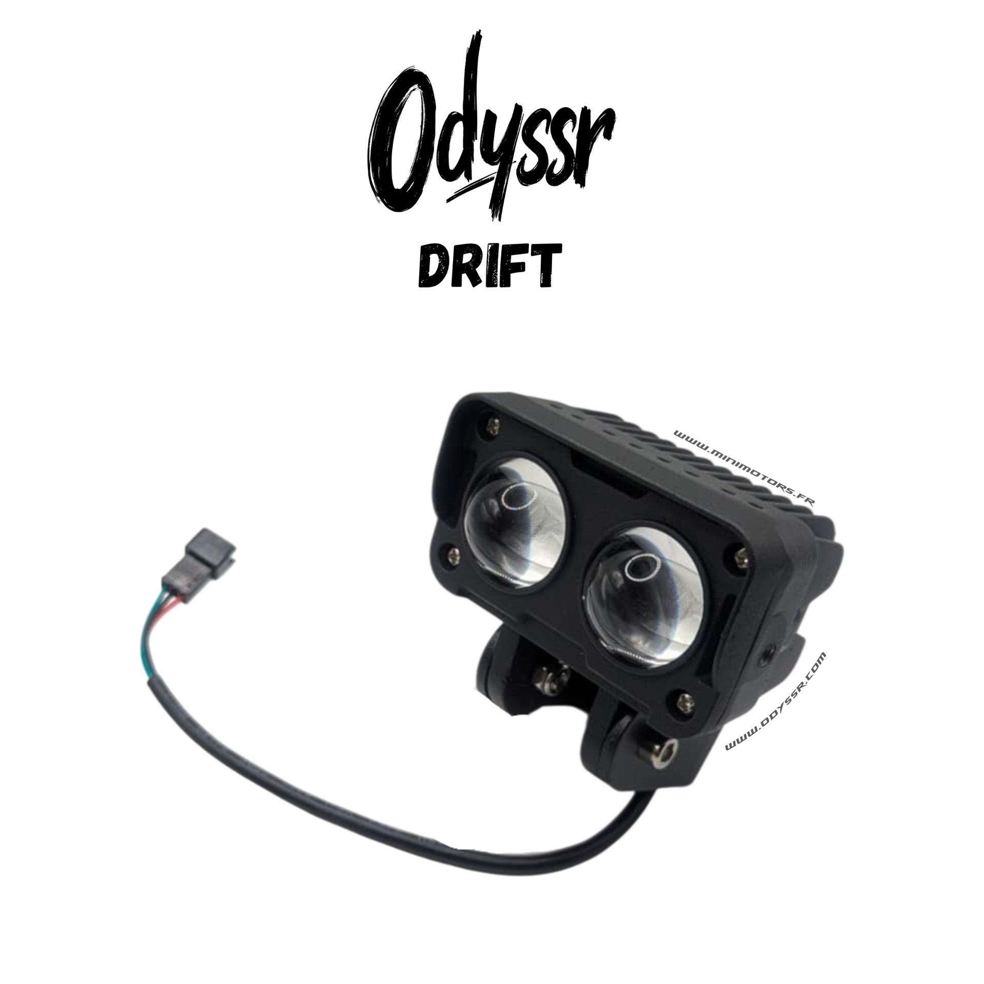 Phare avant V2 pour trottinette Odyssr