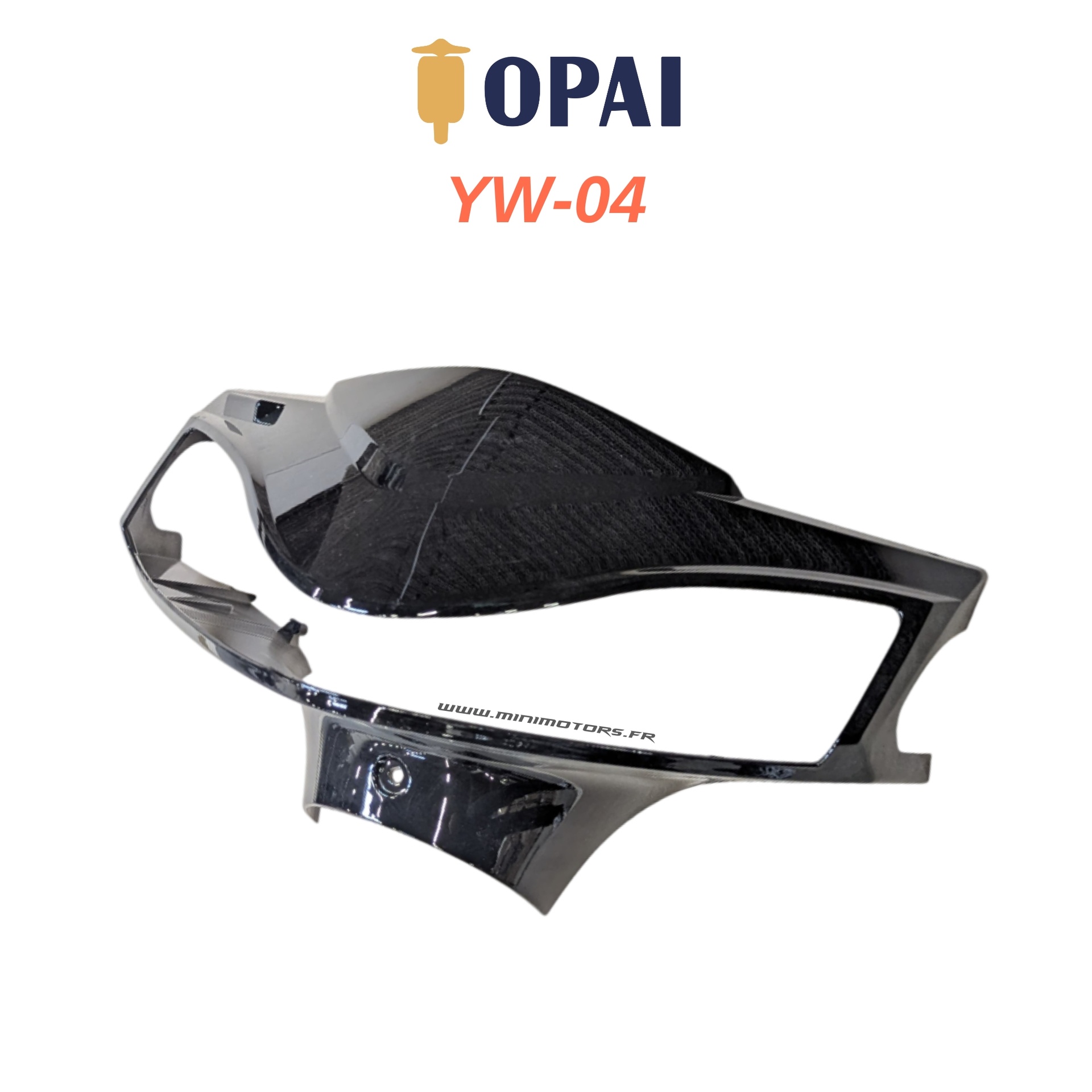 Carenage avant clignotants pour trottinette Opai
