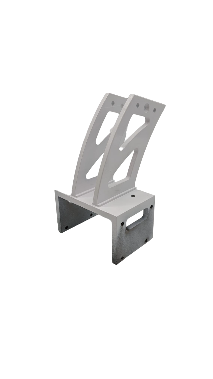 Bras de potence partie inférieure blanc pour trottinette Rovoron