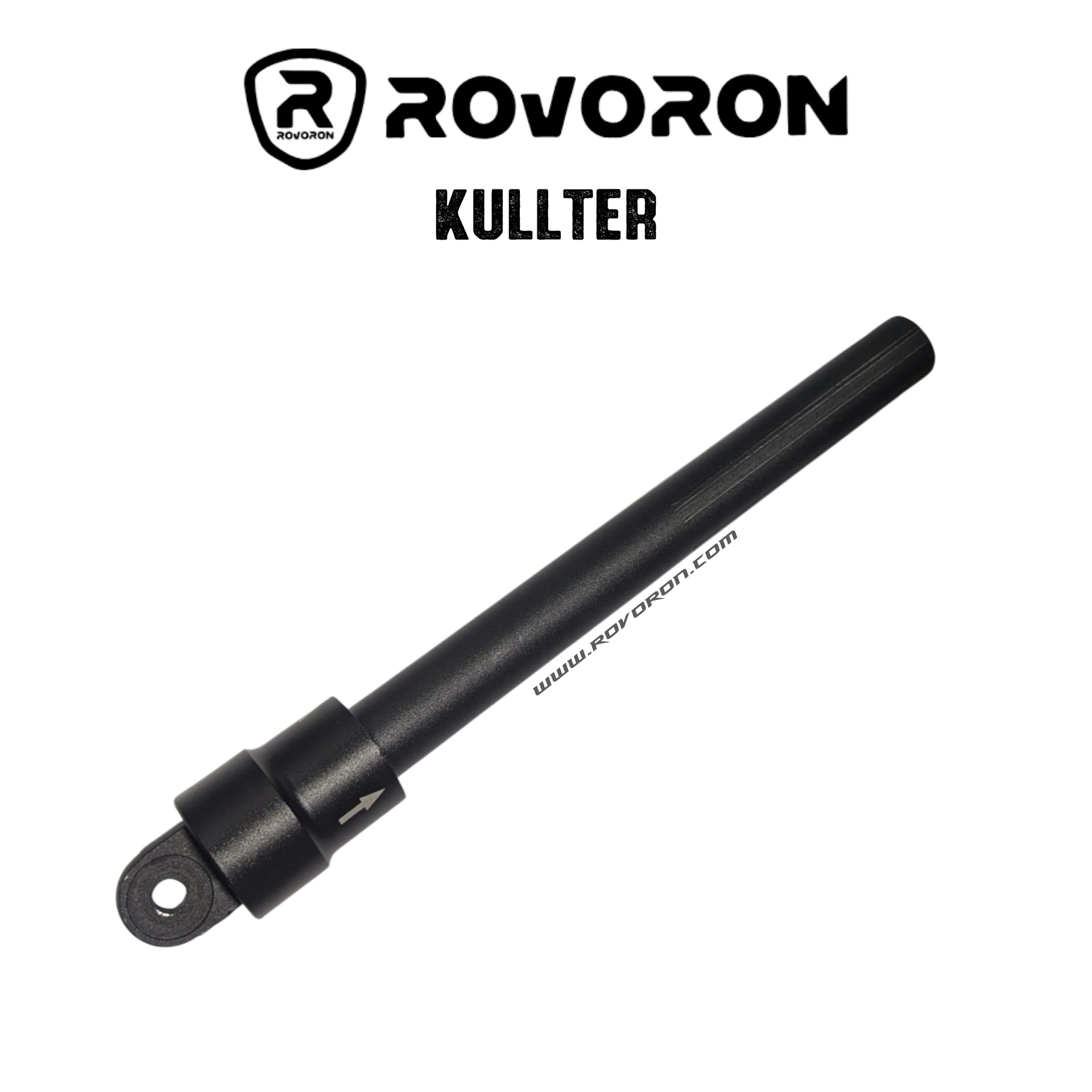 Tubes poignées du guidon (noir) pour trottinette Rovoron