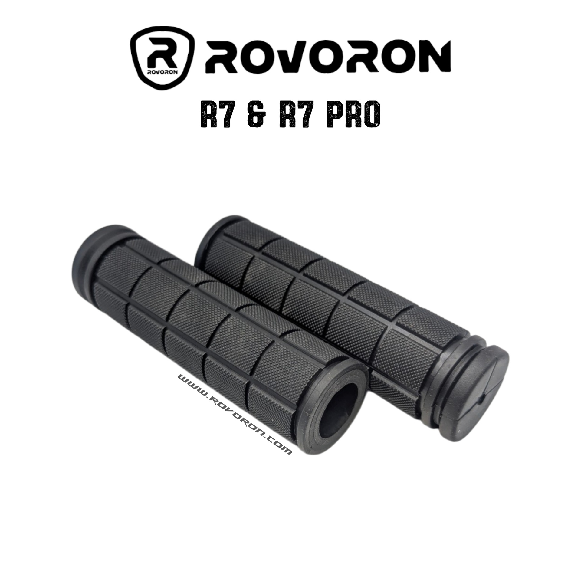 Poignee caoutchouc (la paire) pour trottinette Rovoron