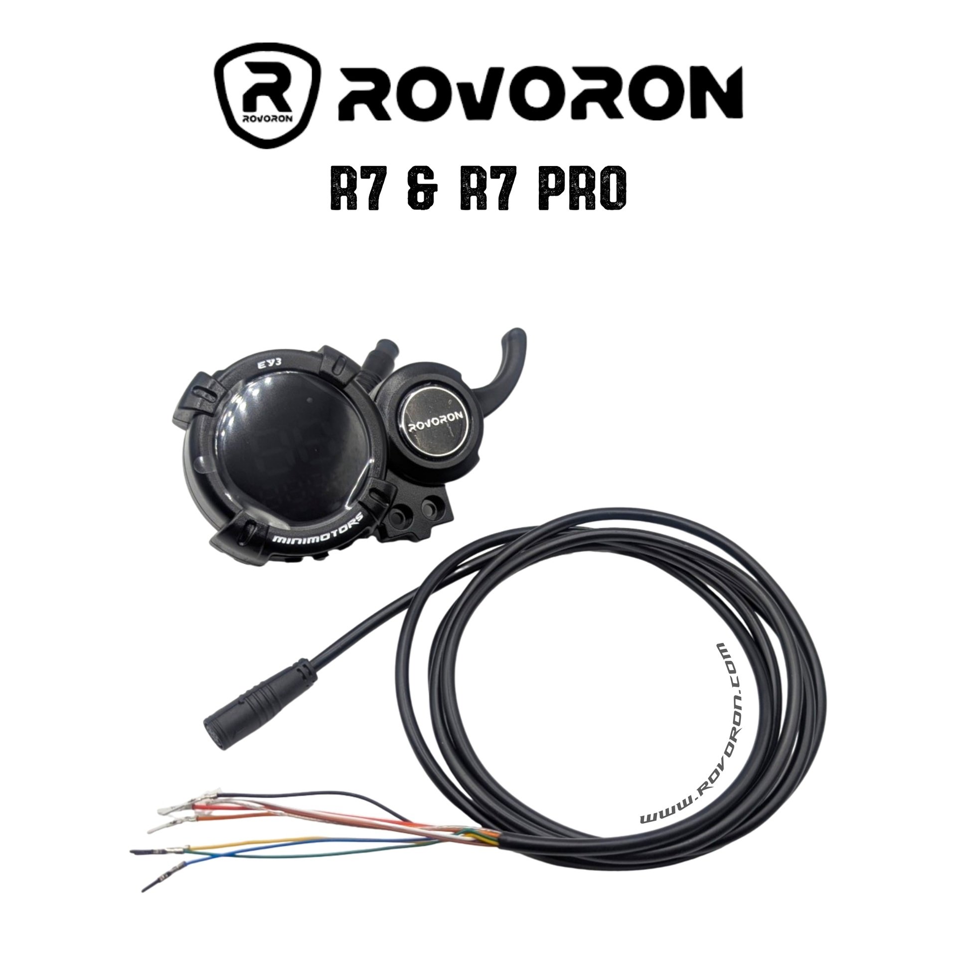 Display EY3 connecté pour trottinette Rovoron