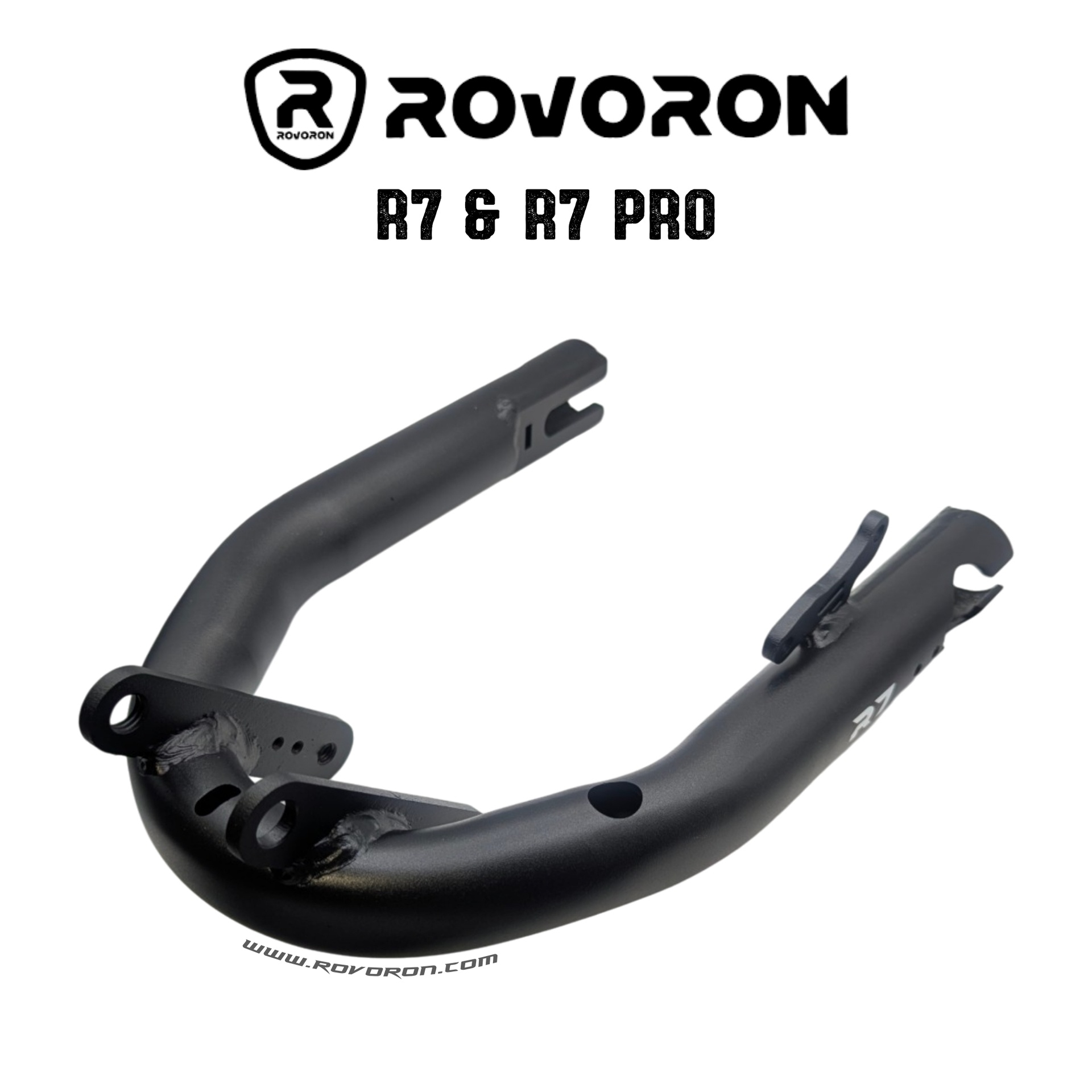 Fourche de suspension avant/arriere noir pour trottinette Rovoron