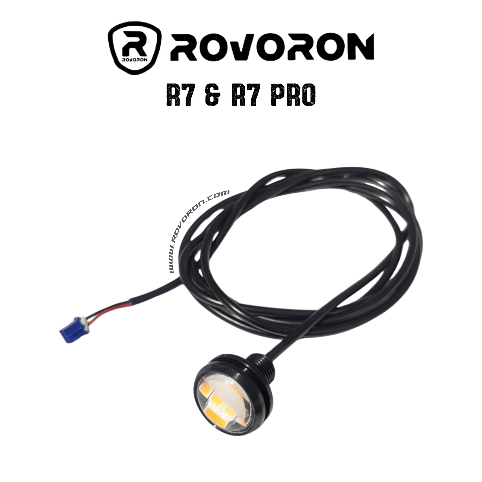 Clignotant arriere gauche pour trottinette Rovoron