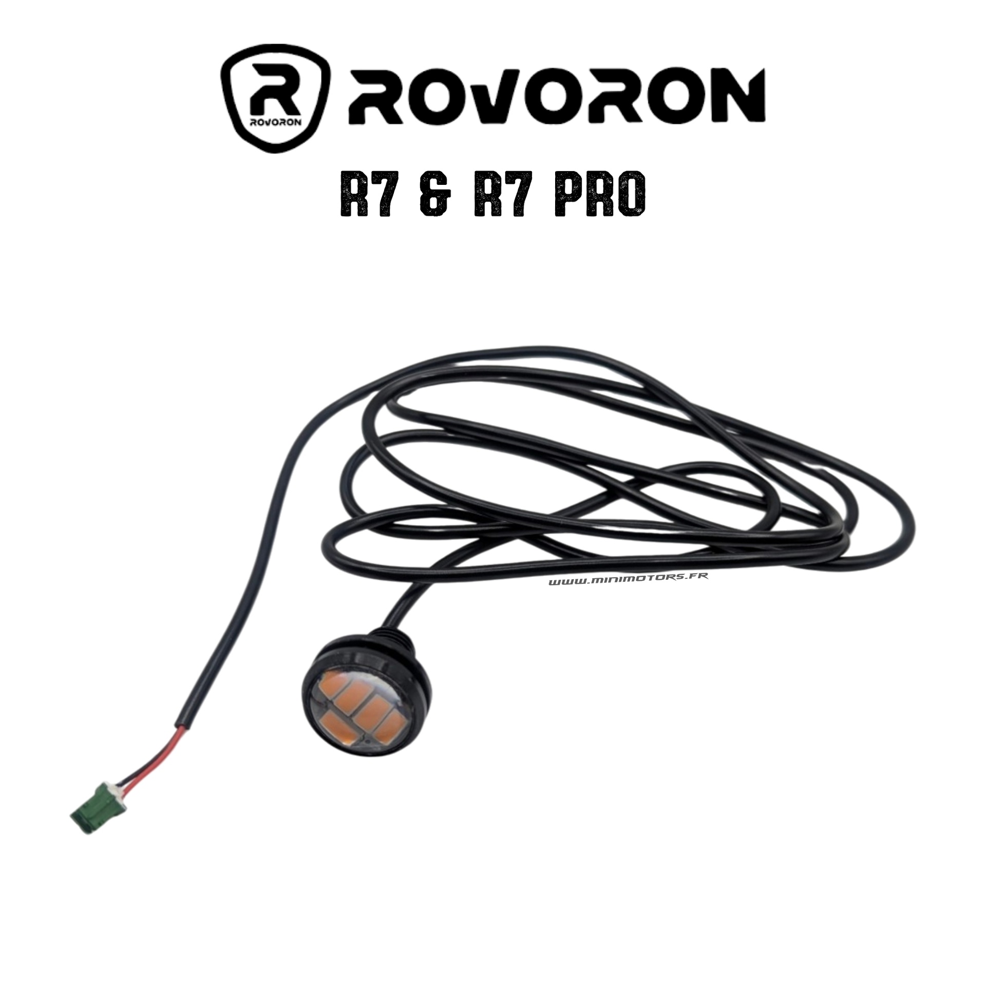 Clignotant arriere droit pour trottinette Rovoron