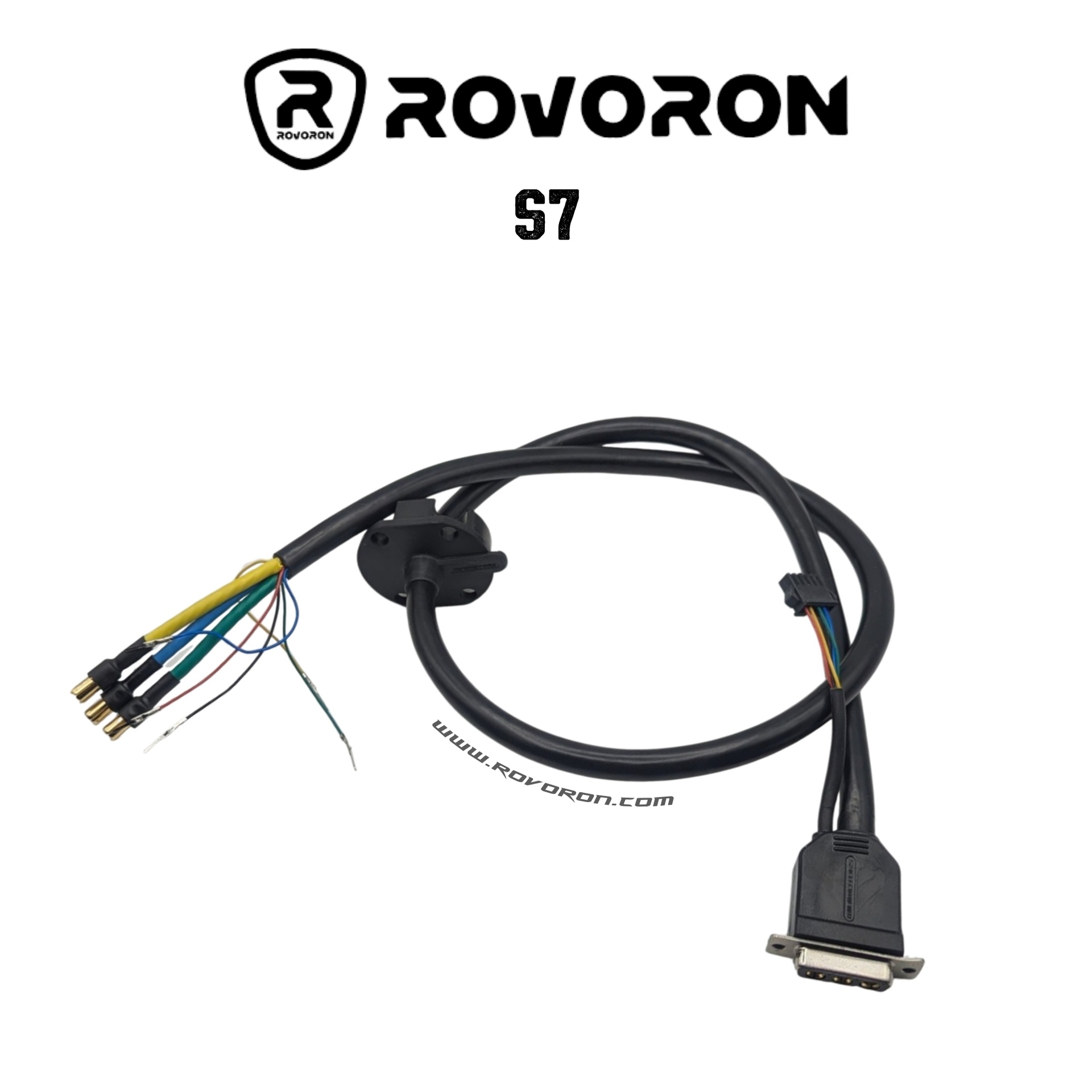 Cable moteur arriere avec capteur hall pour trottinette Rovoron